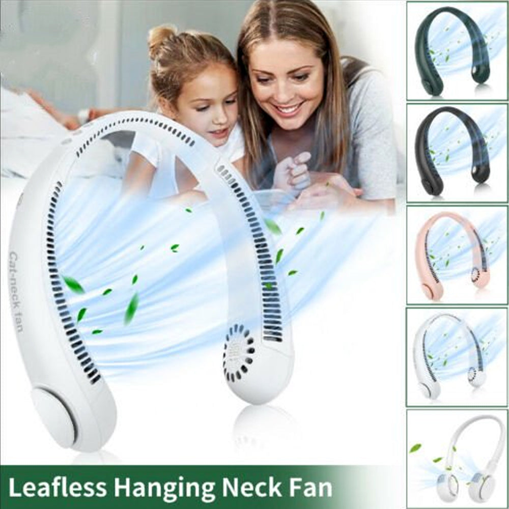 Beat the Heat! Powerful Neck Fan (72 Outlets) - Quiet & Long-Lasting (Free Pakistan Delivery)