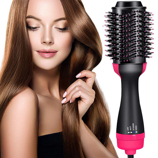 2-in-1 hot air brush for smooth blowouts and frizz control