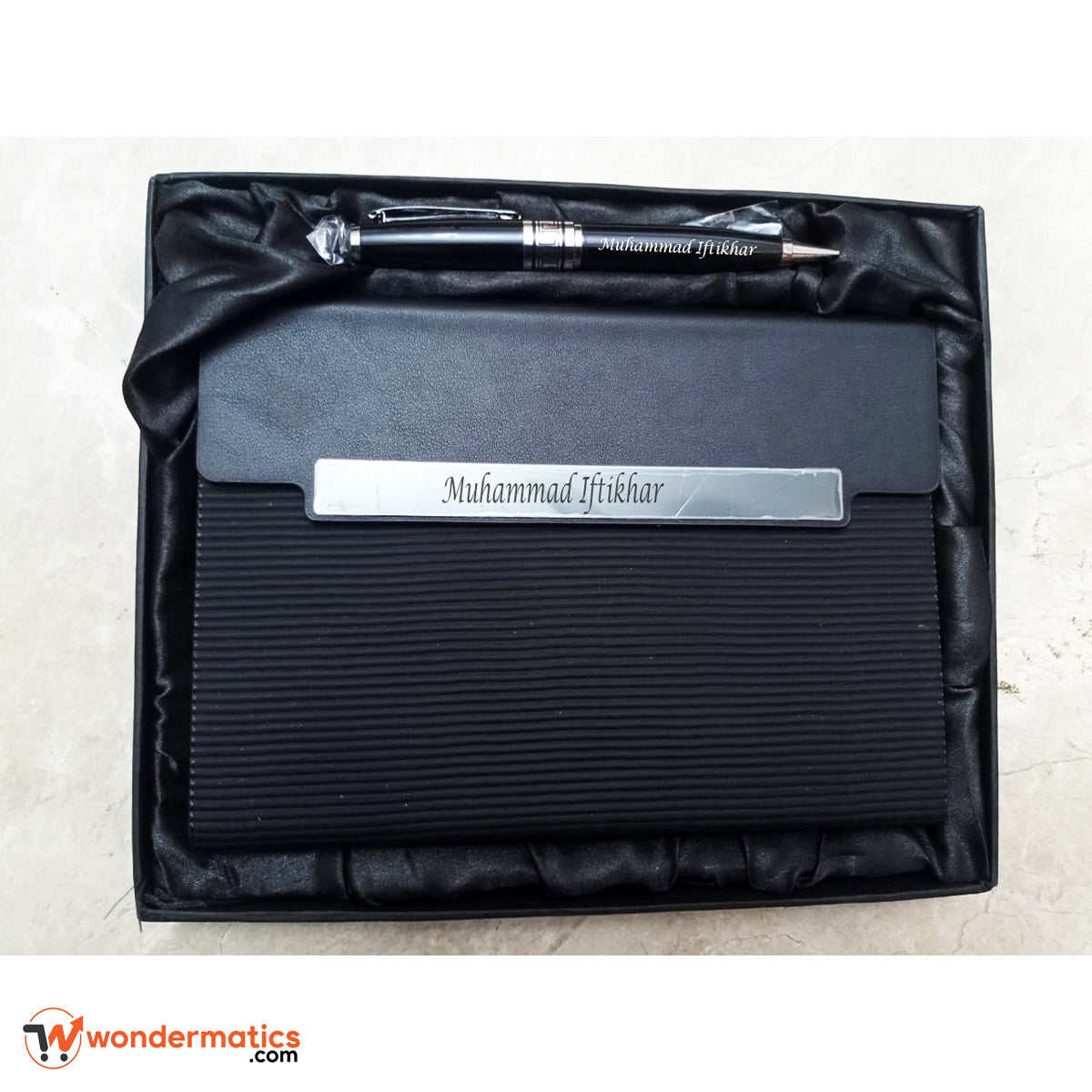 Custom notebook diary gift set ideal for office, students, and writers