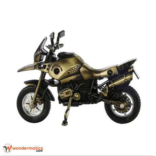 Metal motorbike model vintage motorcycle desk decor