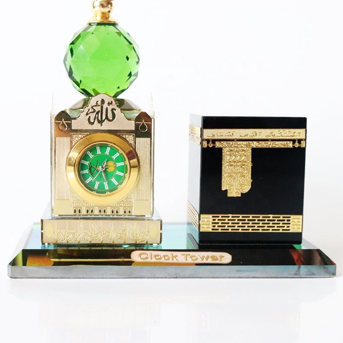 Islamic-themed decor for desk or shelf