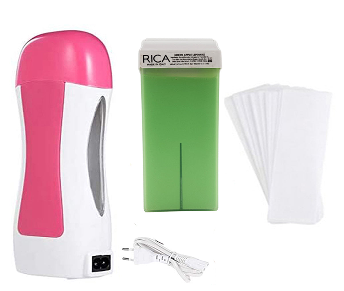 Roll On Wax Heater Hair Removal Body Waxing Kit At Home For Women and Men