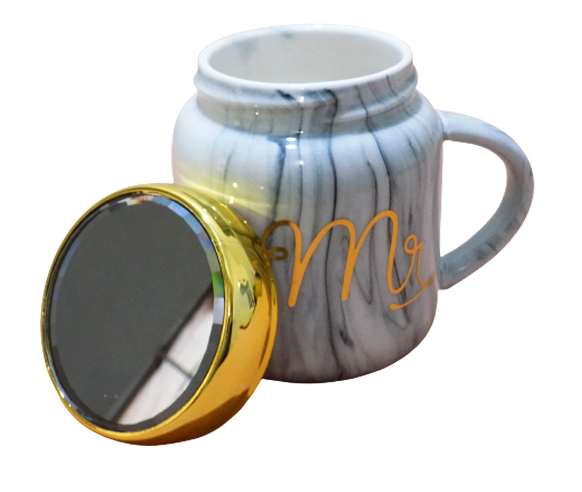 Mr. Coffee Mug with Glass Lid - The Perfect Gift for Coffee Lovers