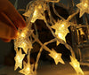 Battery Operated Star Fairy Lights String