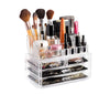 Acrylic 4-Drawer Organizer - For Makeup, Jewelry, and More
