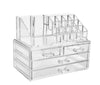 Acrylic 4-Drawer Organizer - For Makeup, Jewelry, and More