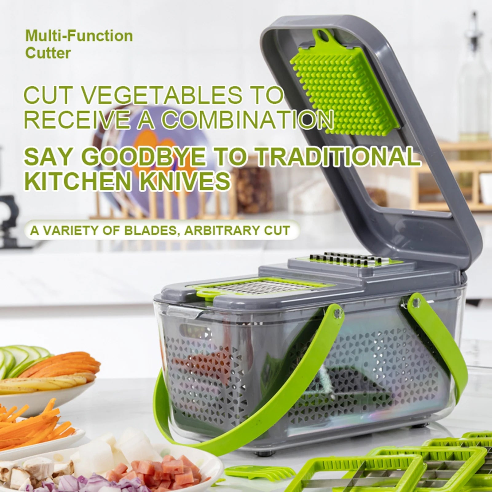 22-in-1 Vegetable Cutter - Save Your Time and Effort