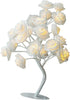 Elegant White Rose Flower Lamp - Timeless Beauty for Your Home