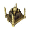 Antique Metal Taj Mahal Model Figurine - Mughal Architecture Decor For Home and Office Table Decor Small Size