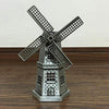 Holland Windmill Metal Decoration Figurine Statue