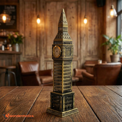 10 inch Big Ben statue metal resin collectible decorative piece