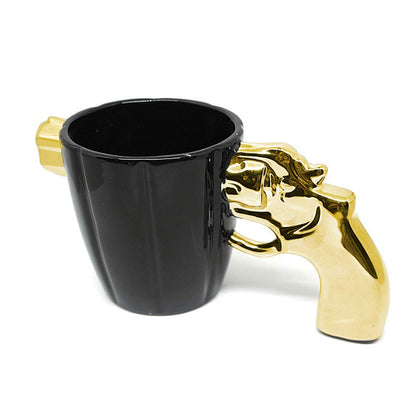 Gun-Shaped Coffee Mug – Bold Ceramic Gift for Coffee Lovers & Collectors