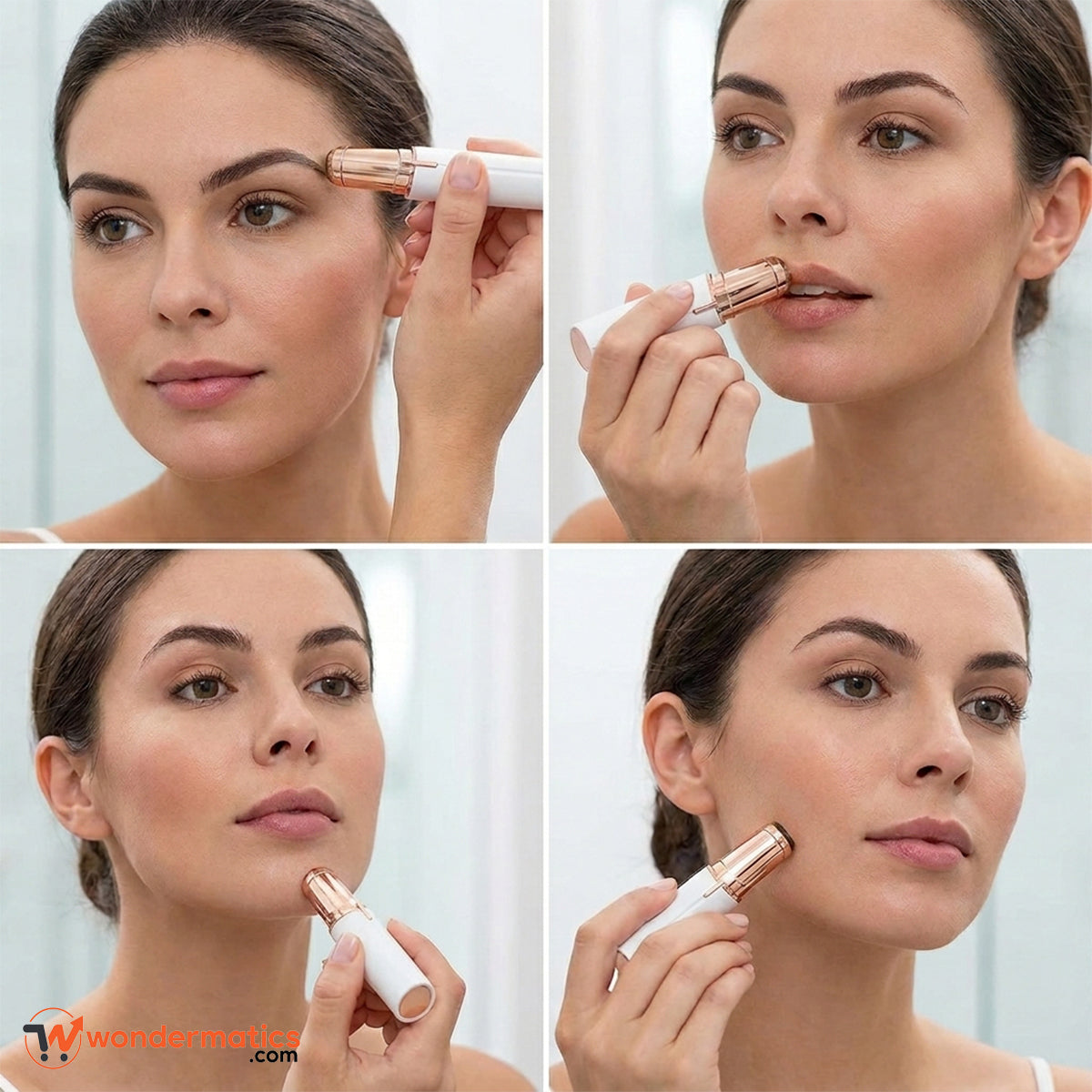 Best facial hair remover for women with rechargeable design and precision LED light for upper lip and facial hair removal