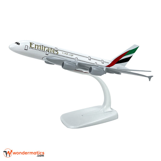 Boeing 777 Metal Plane Model on Plastic Base – Elegant Home & Office Display Piece