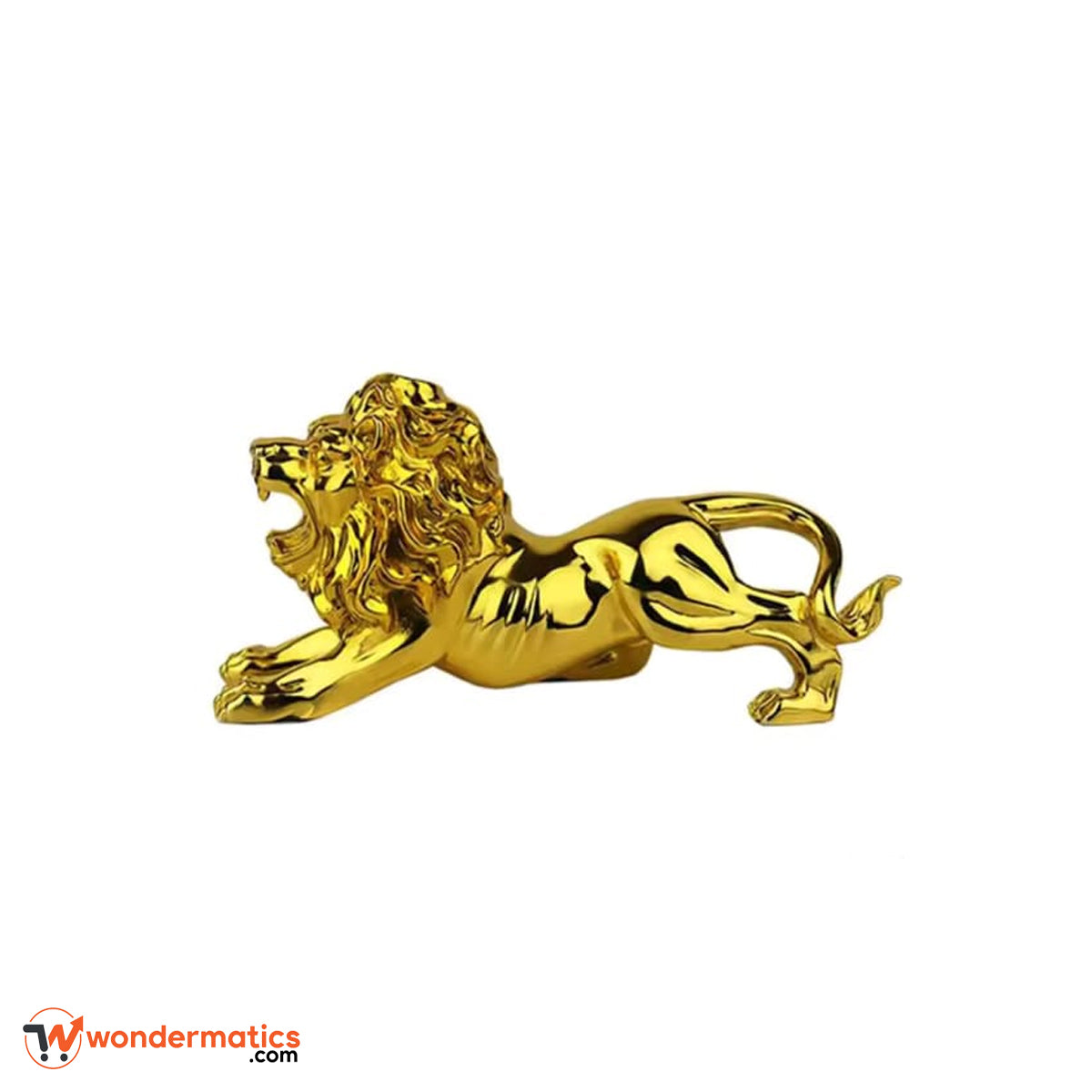 Bold Lion Figurine – Powerful Animal Symbol for Office Desk and Home Decor