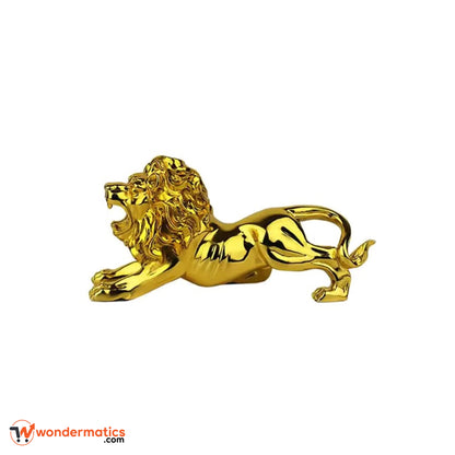 Bold Lion Figurine – Powerful Animal Symbol for Office Desk and Home Decor