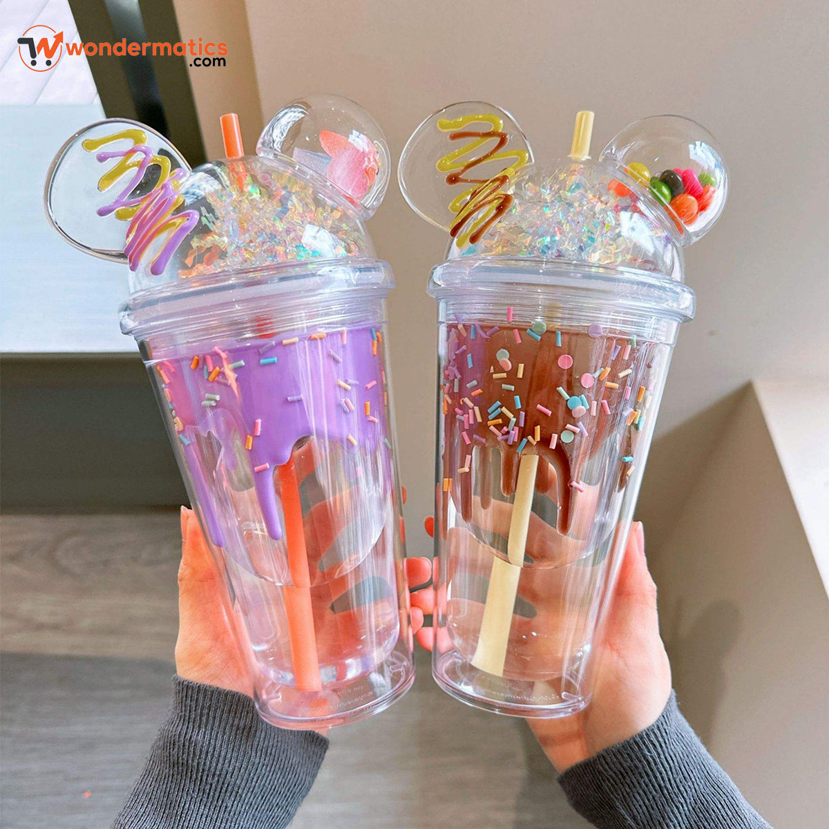 Reusable Cartoon Style Tumbler Cup for Children