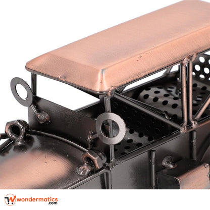 Handcrafted metal car model collectible for car enthusiasts