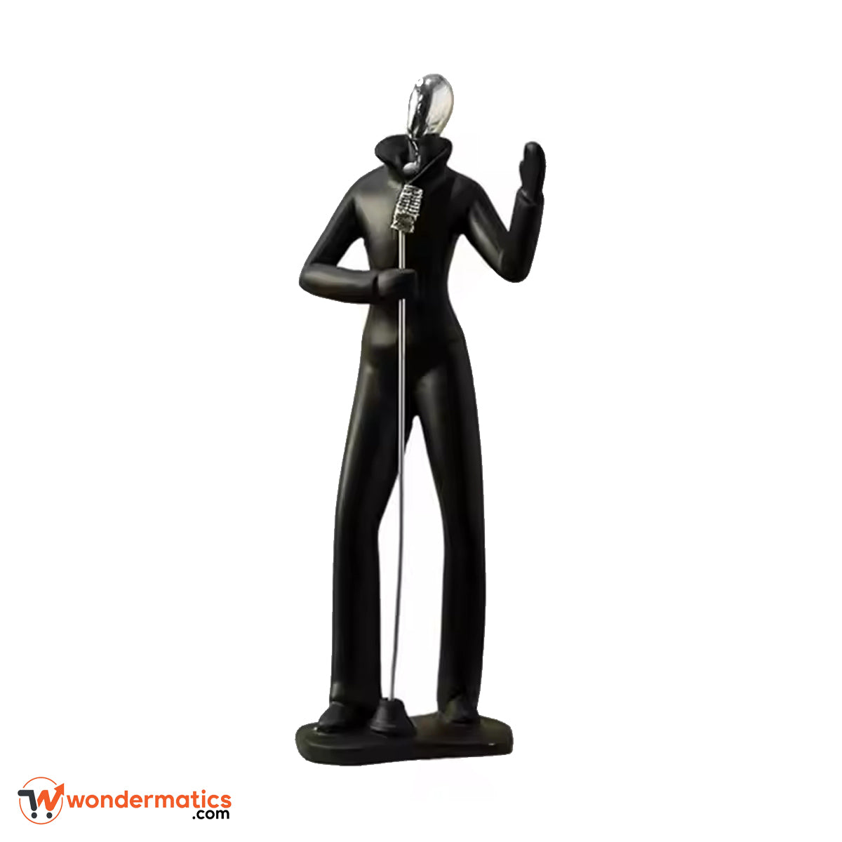 Contemporary art resin statue for shelf and desk decoration