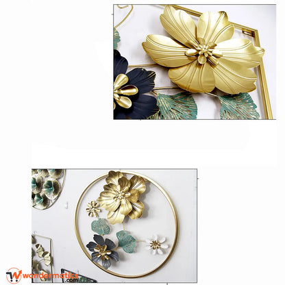 Luxury metal wall frames and handcrafted wall hanging decor