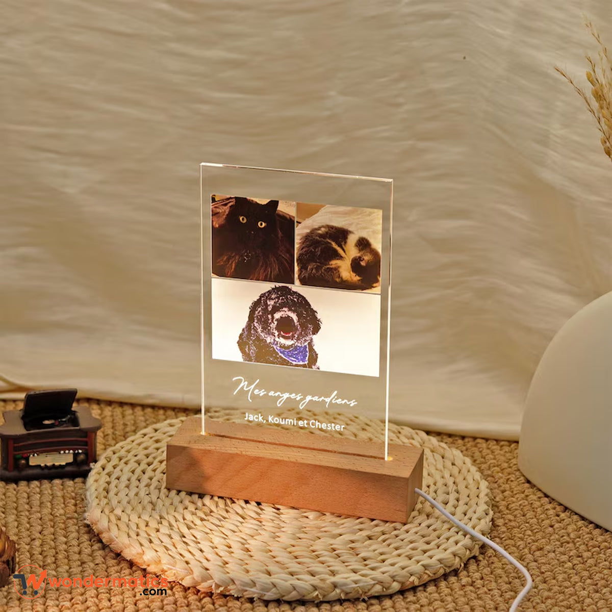 Custom memory photo lamp – perfect gift idea