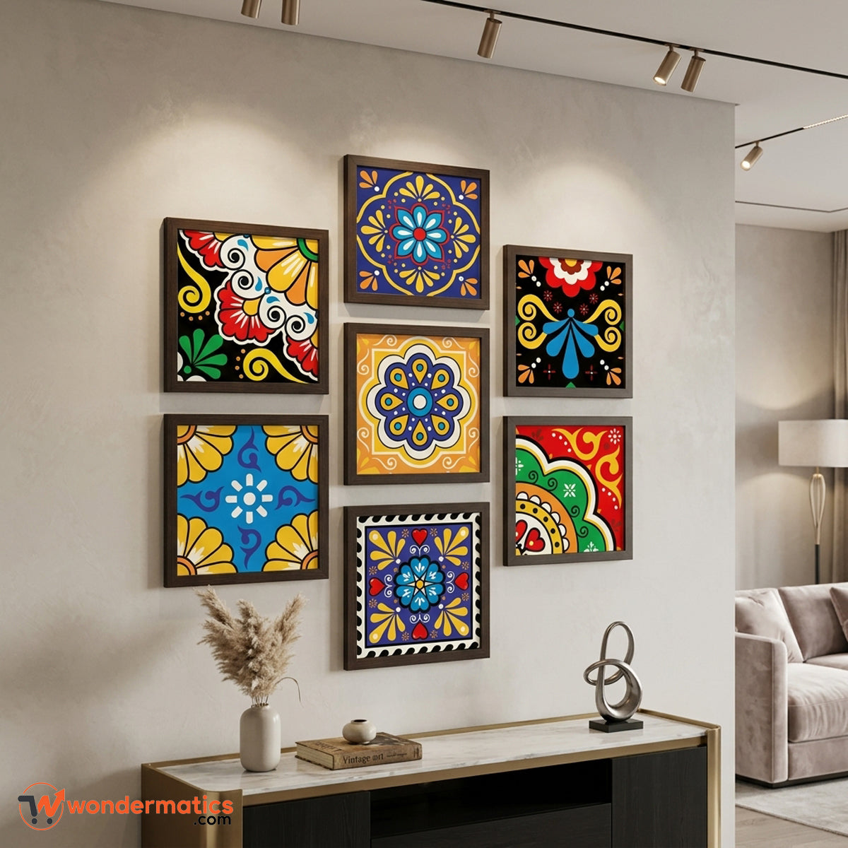 customizable black photo frames set with glass front wall hanging