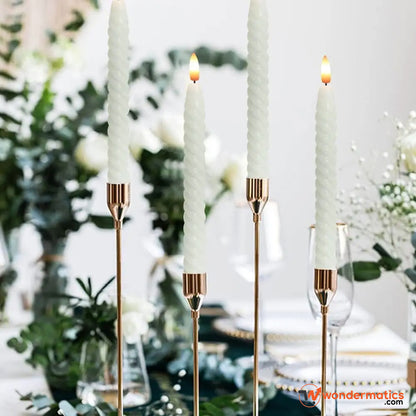 Decorative LED candles for indoor use