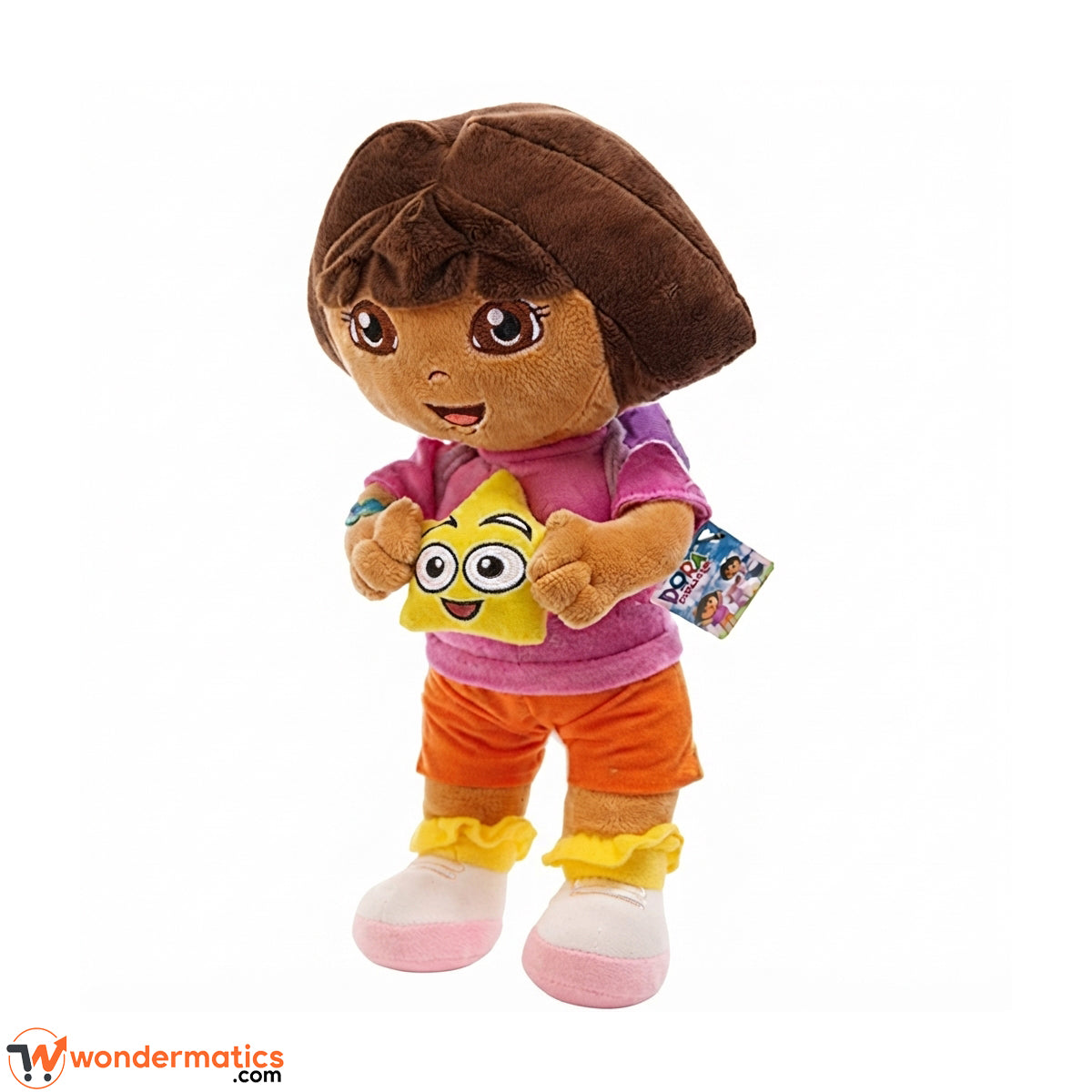 Soft Dora stuffed toy designed as a cuddly companion for kids