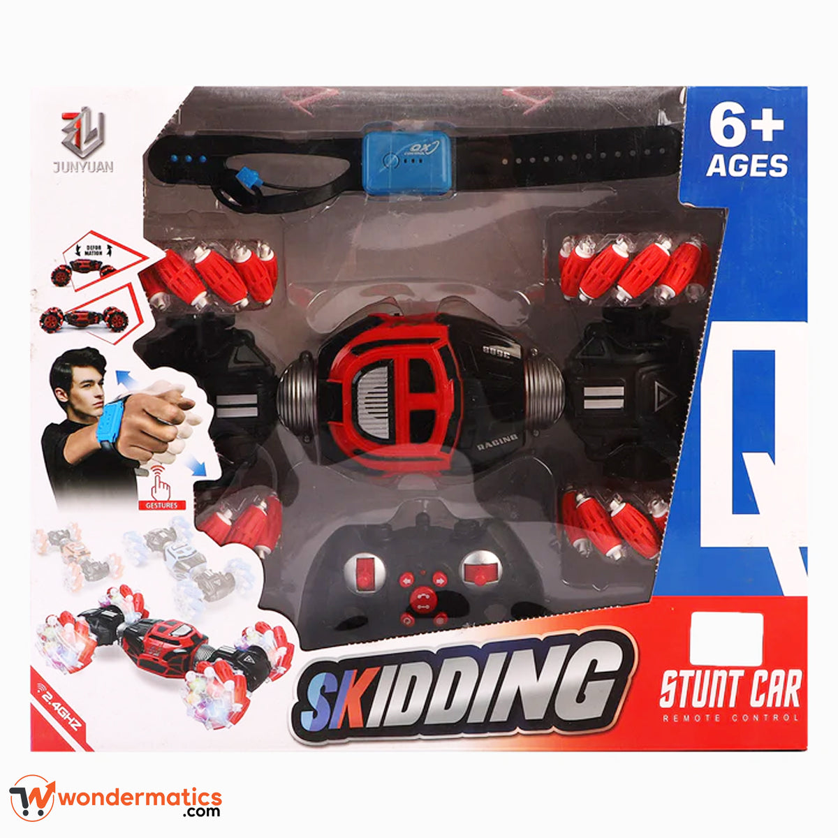 Durable 360 flip stunt car for indoor and outdoor play