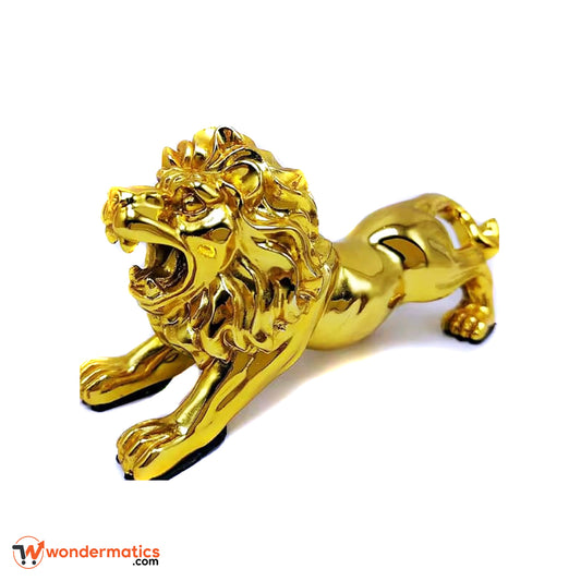 Elegant Lion Sculpture – Modern Table Ornament for Stylish Interior Decoration