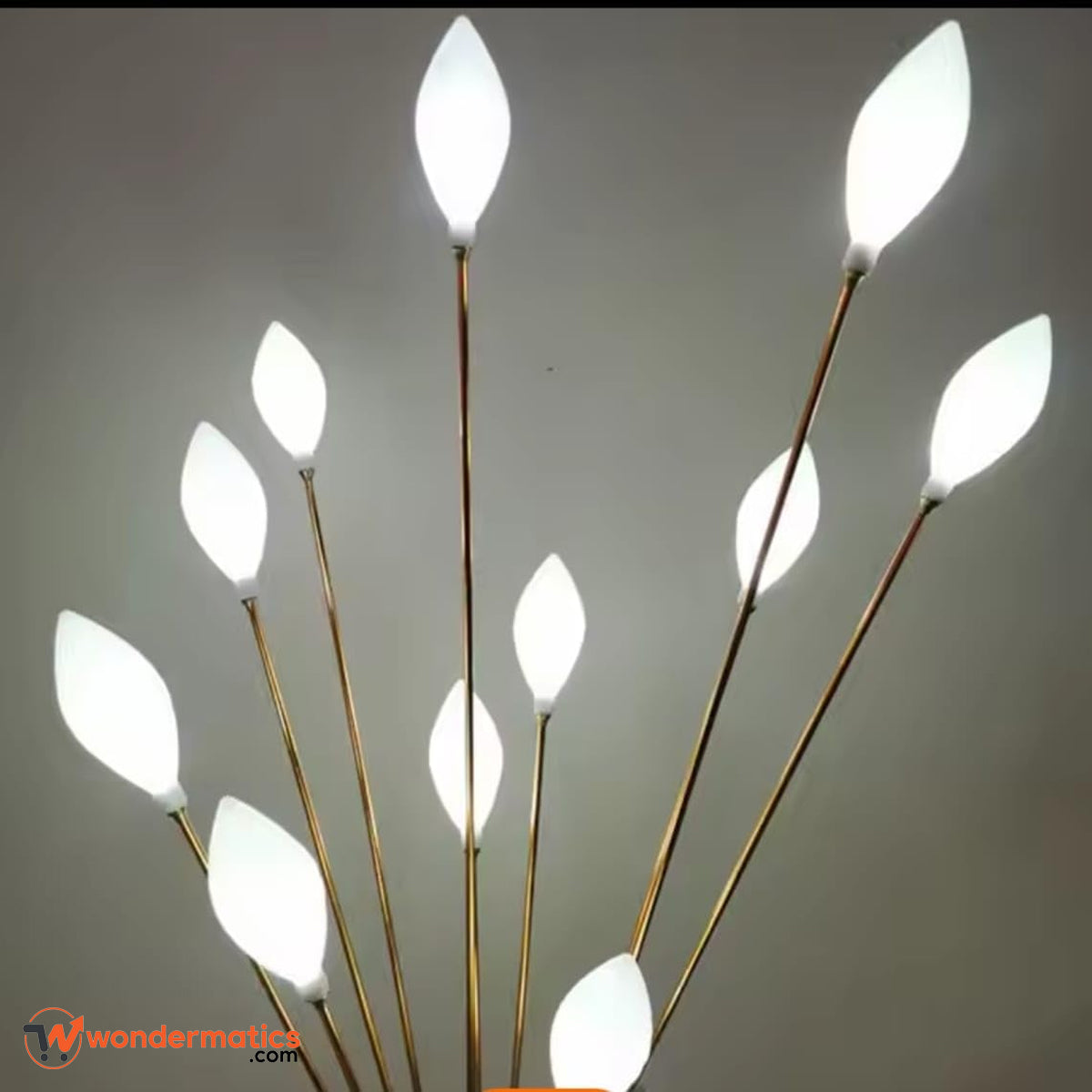 Golden glow floor lamp for home and office lighting
