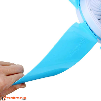 Small hook fan hanging soft blades for family cooling