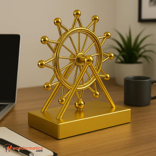Modern Kinetic Art Sculpture for Home and Office Table Decoration