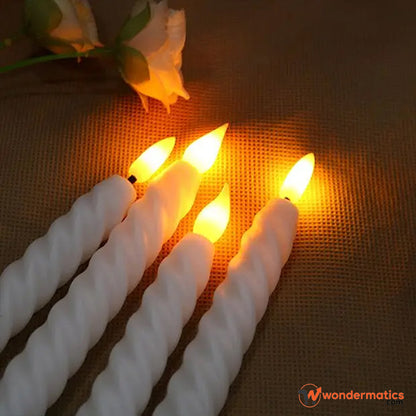 Elegant LED candles for Ramadan or dinner table