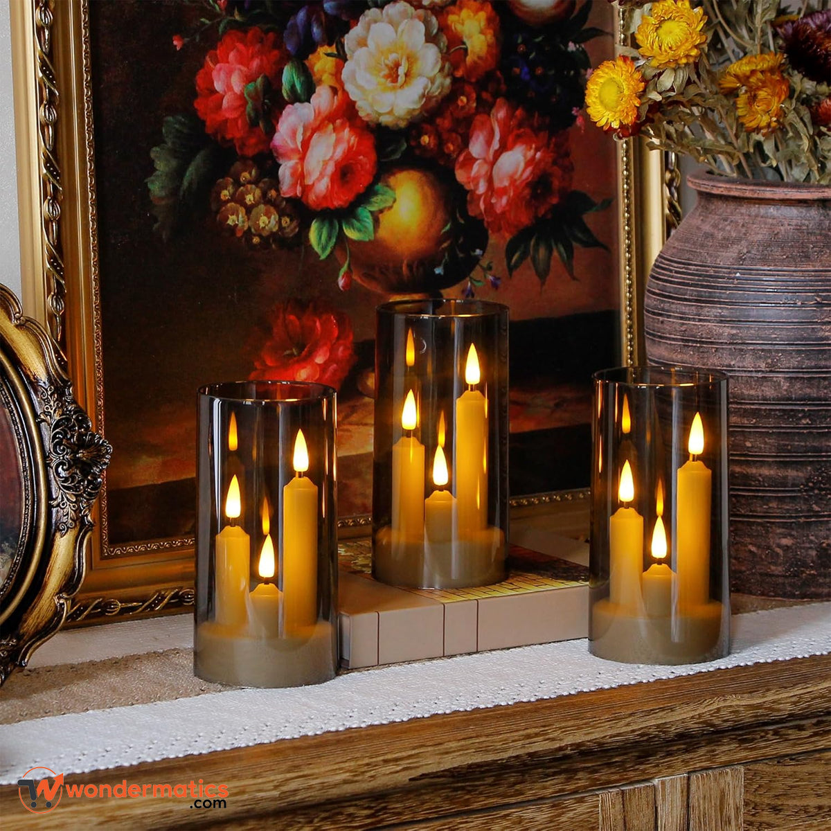Realistic Flickering Glow LED Candles – Perfect for Home Decor