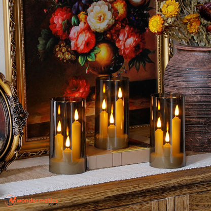 Realistic Flickering Glow LED Candles – Perfect for Home Decor