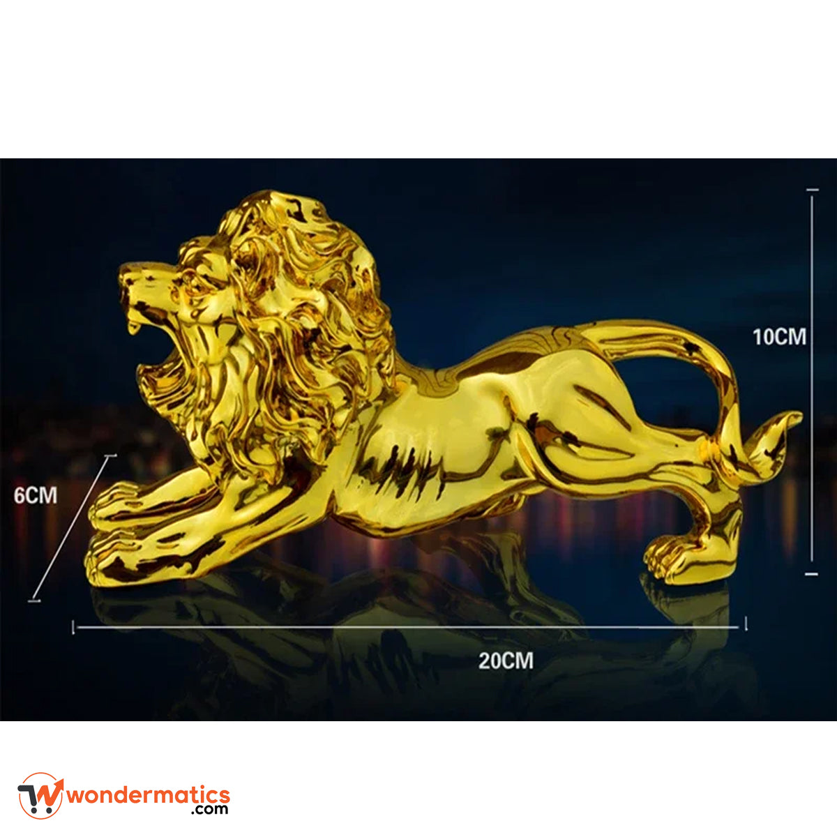 Lion Decoration Figurine – Symbol of Strength and Leadership for Office & Home