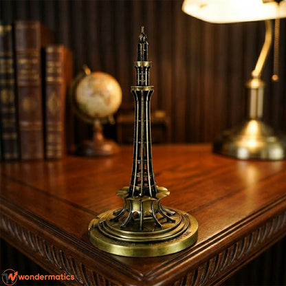 Luxury antique Minar-e-Pakistan tabletop decoration with premium craftsmanship