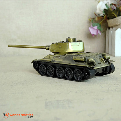 metal t34 tank souvenir model for desk decoration