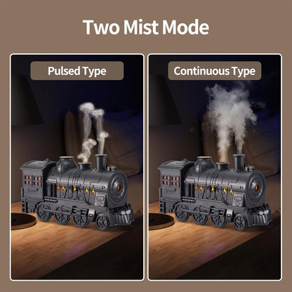 Colorful LED aroma diffuser for room decor and cool mist