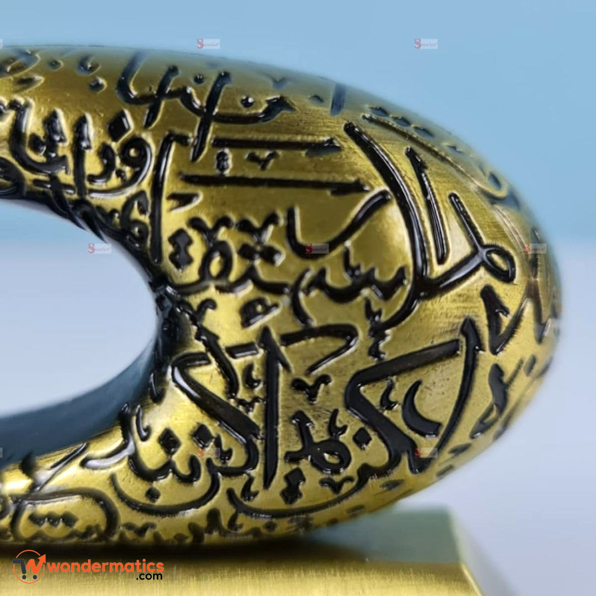 Miniature futuristic building collectible for home office display