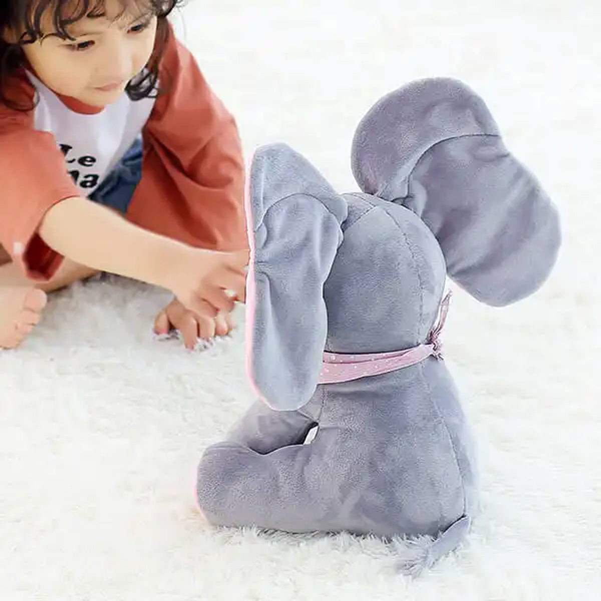 Singing elephant toy – Plays music and entertains toddlers