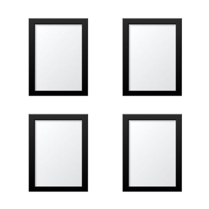 A4 photo frame on table with personalized artwork – table decor setup