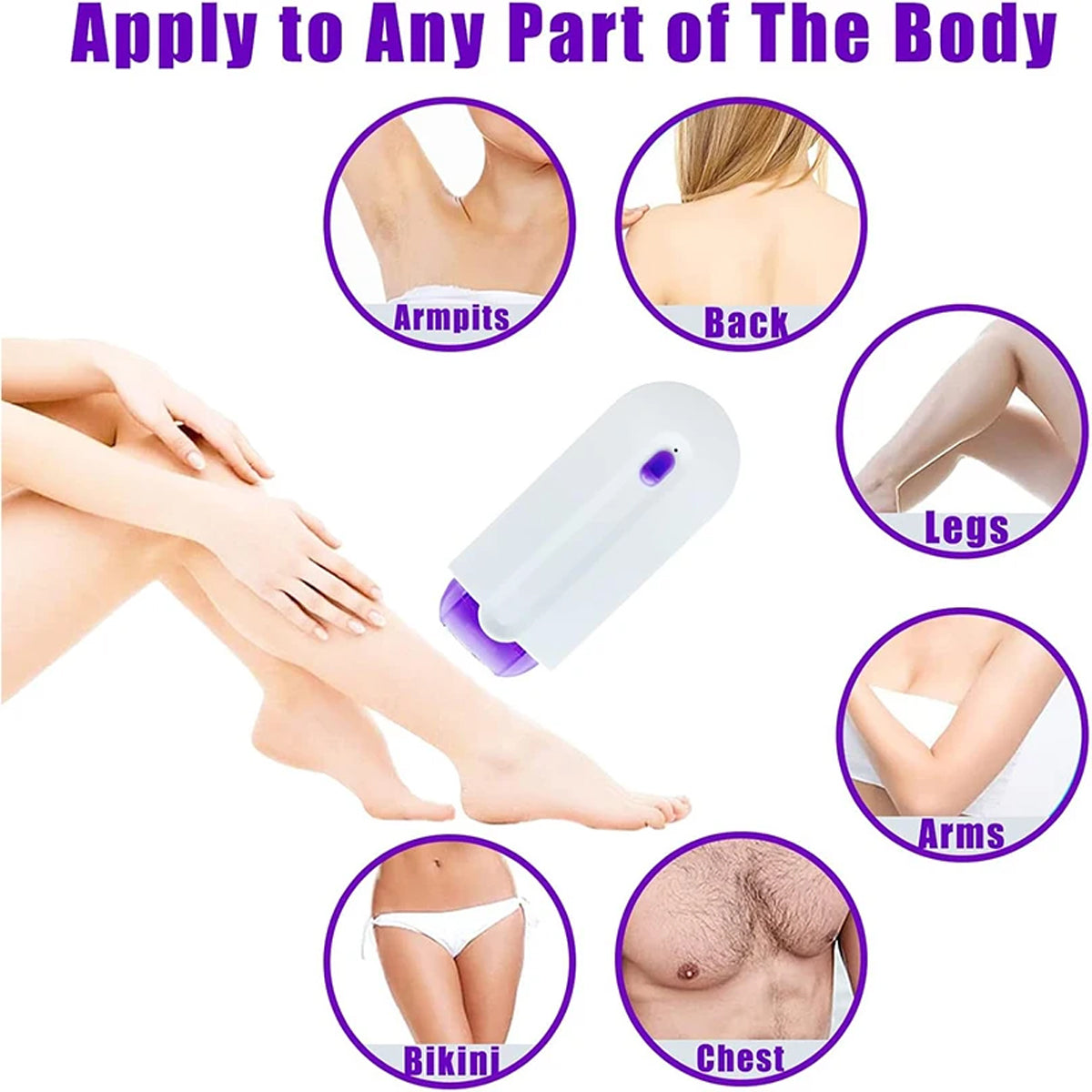 Rechargeable hair remover for women with smooth skin results