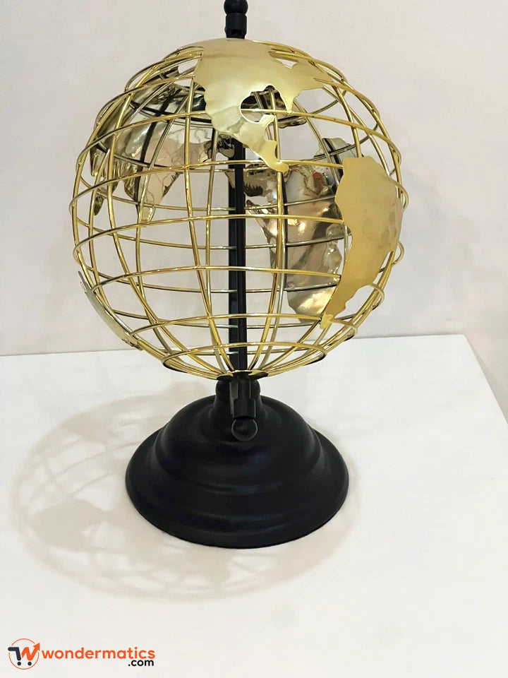 Premium desk globe decoration for study, office, and living room