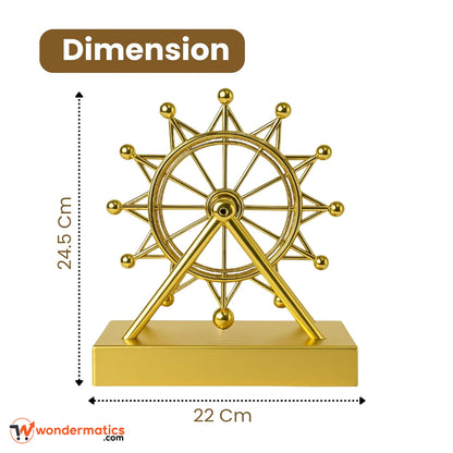 Elegant Kinetic Motion Desk Sculpture – Modern Office Table Decor