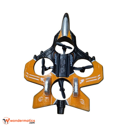 Remote control airplane for kids and adults with LED light feature