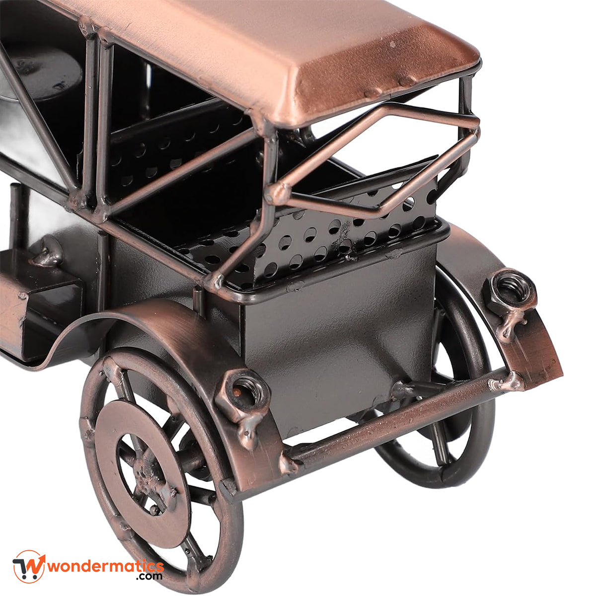 Unique handmade metal car collectible, ideal gift for collectors