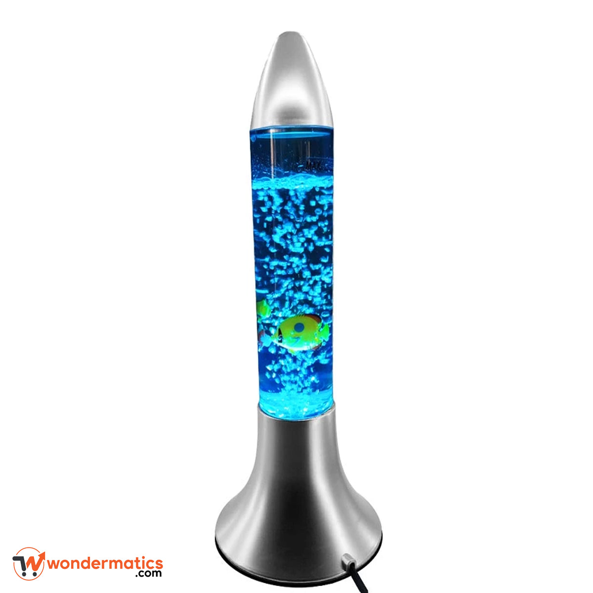 Rocket shape bubble lamp for kids bedroom and home décor
