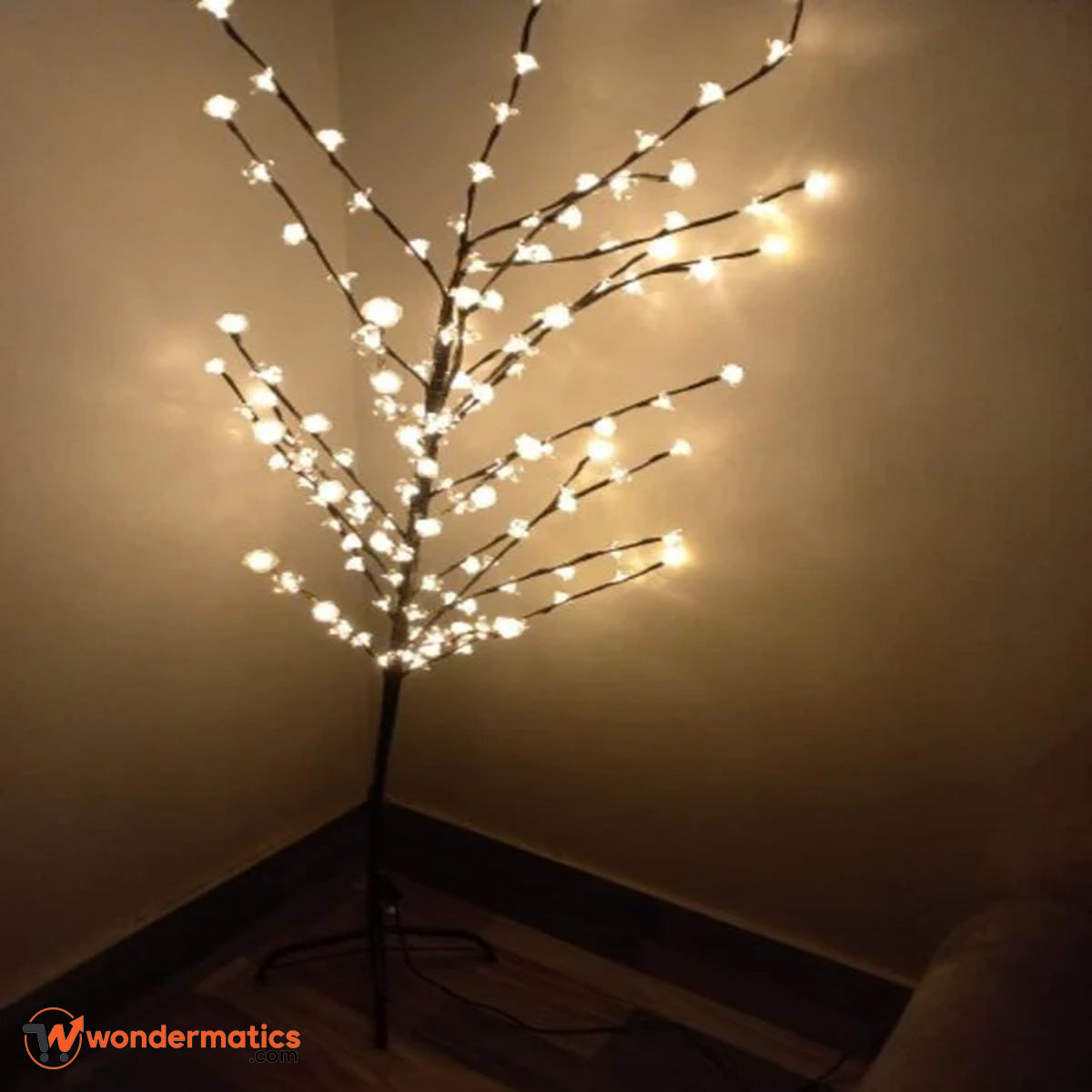 Romantic cherry blossom floor light for living room and bedroom decor